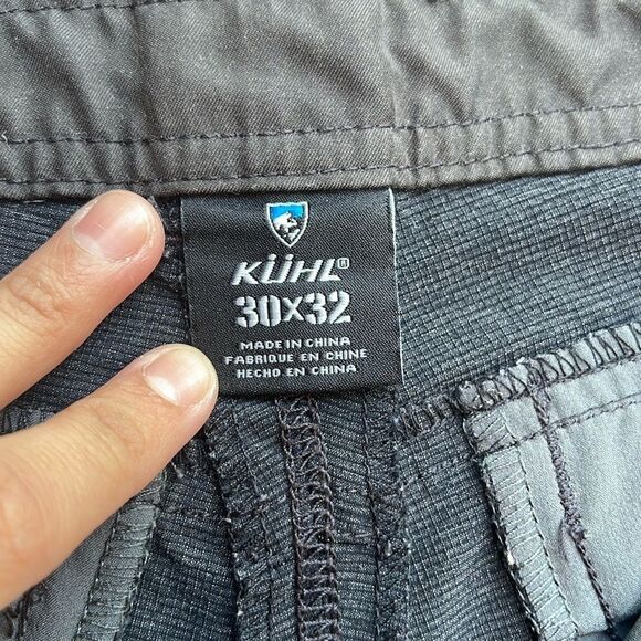 Kuhl Gray/Black Hiking Pants Sz 30X32 - Picture 5 of 13